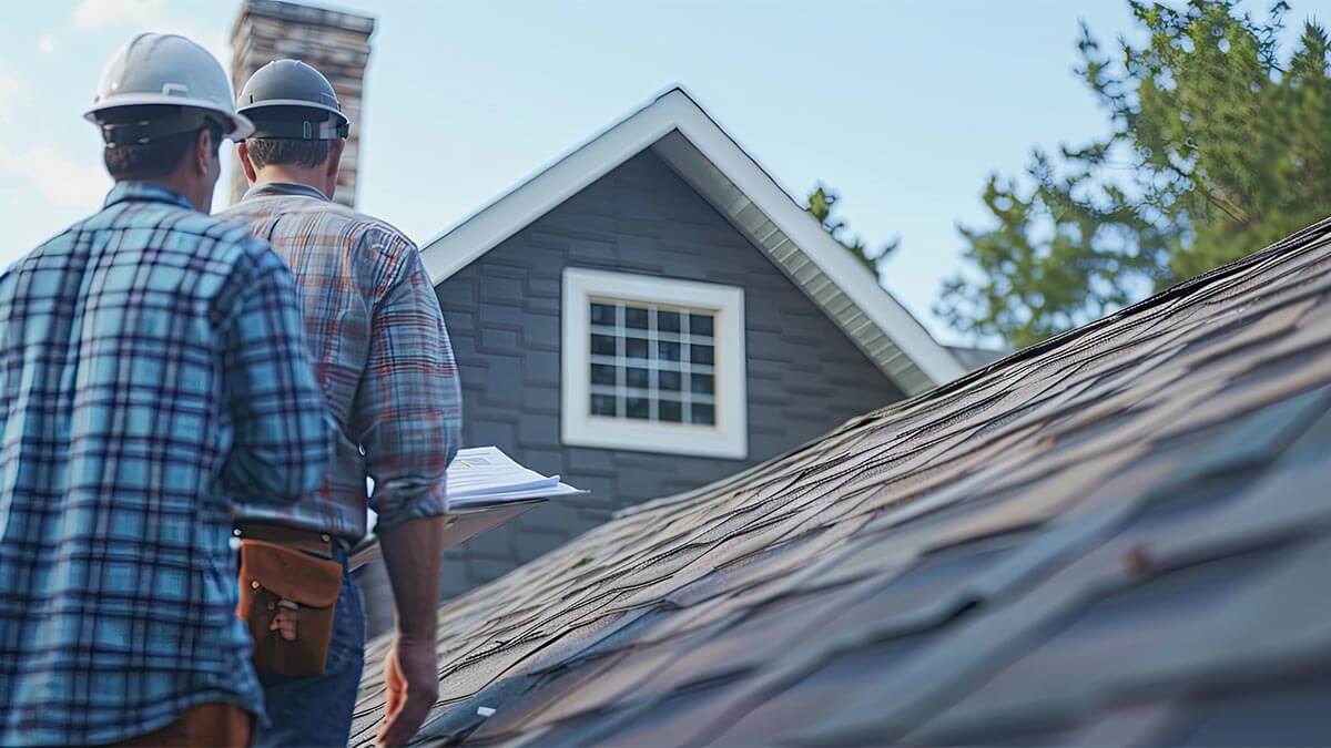 Replacing a roof before selling a home