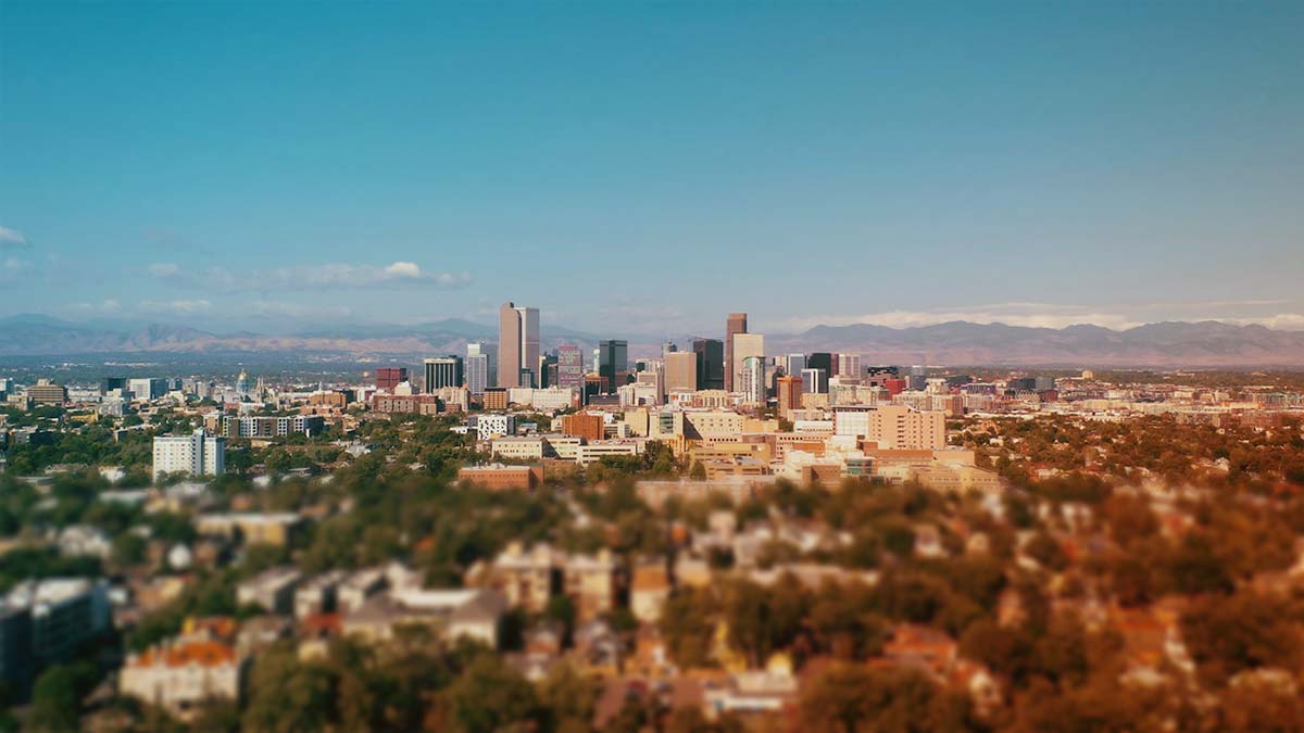 Zip Codes Map in Denver Colorado