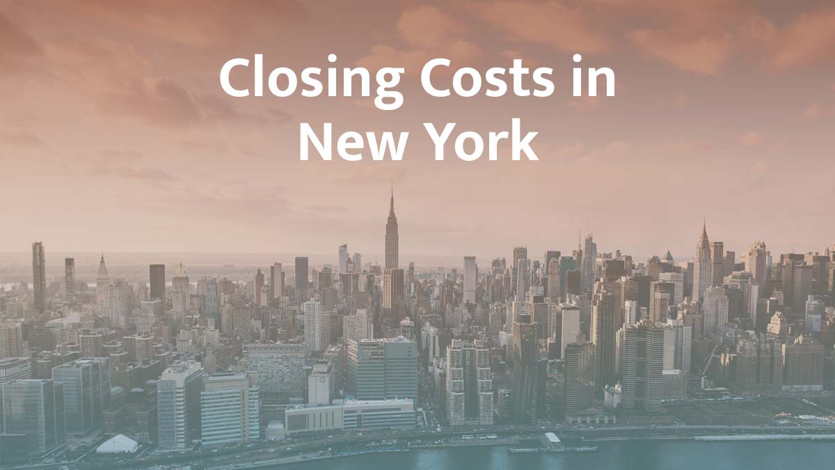 How much are closing costs in New York?