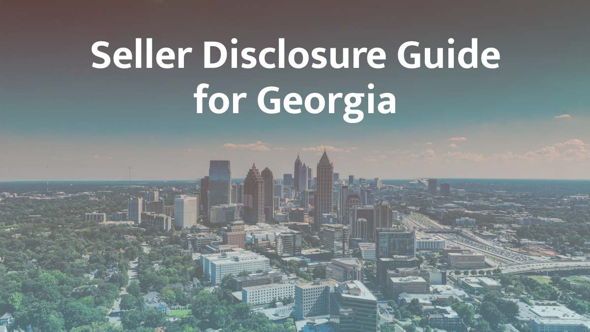 seller disclosure guide for georgia
