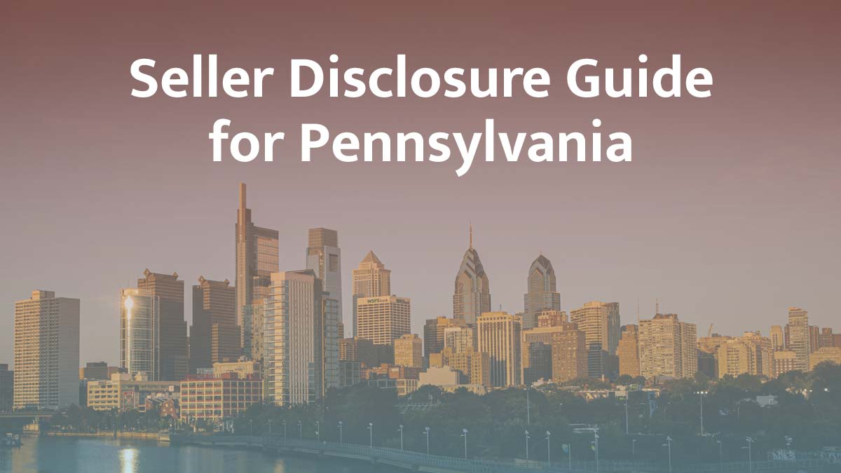 seller disclosure guide for pennsylvania