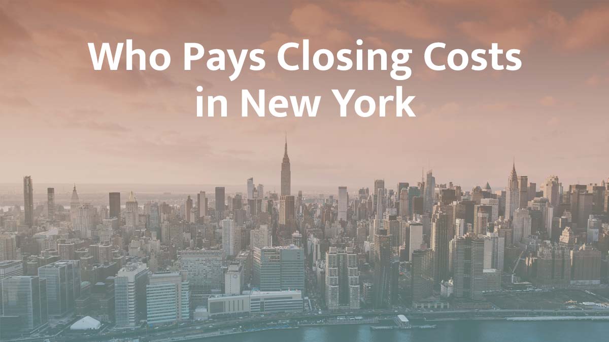 who pays closing cost in new york