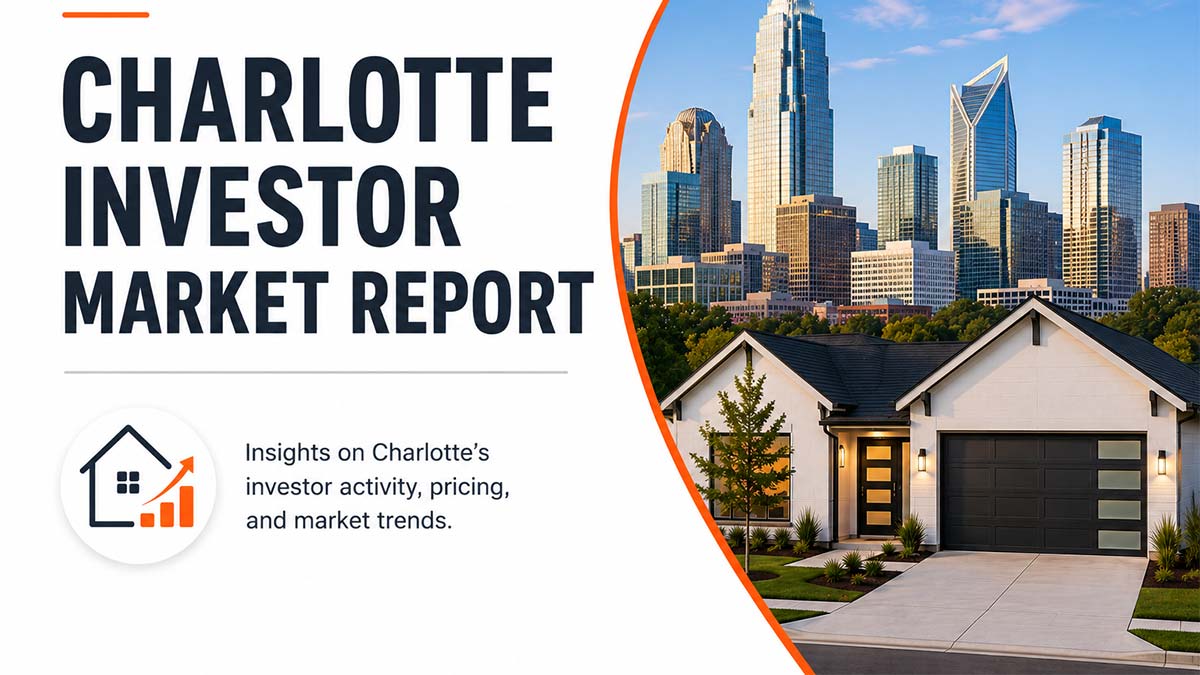 Charlotte housing market investor report