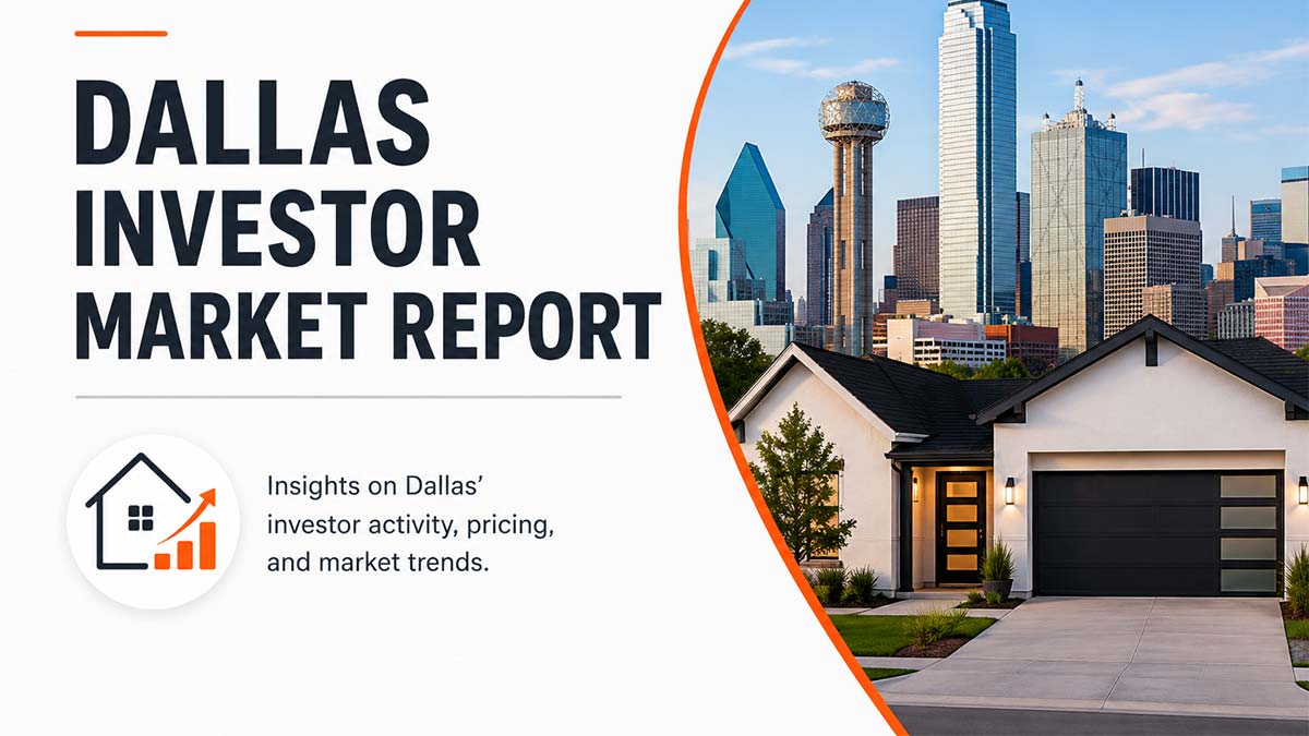 Dallas housing market investor report