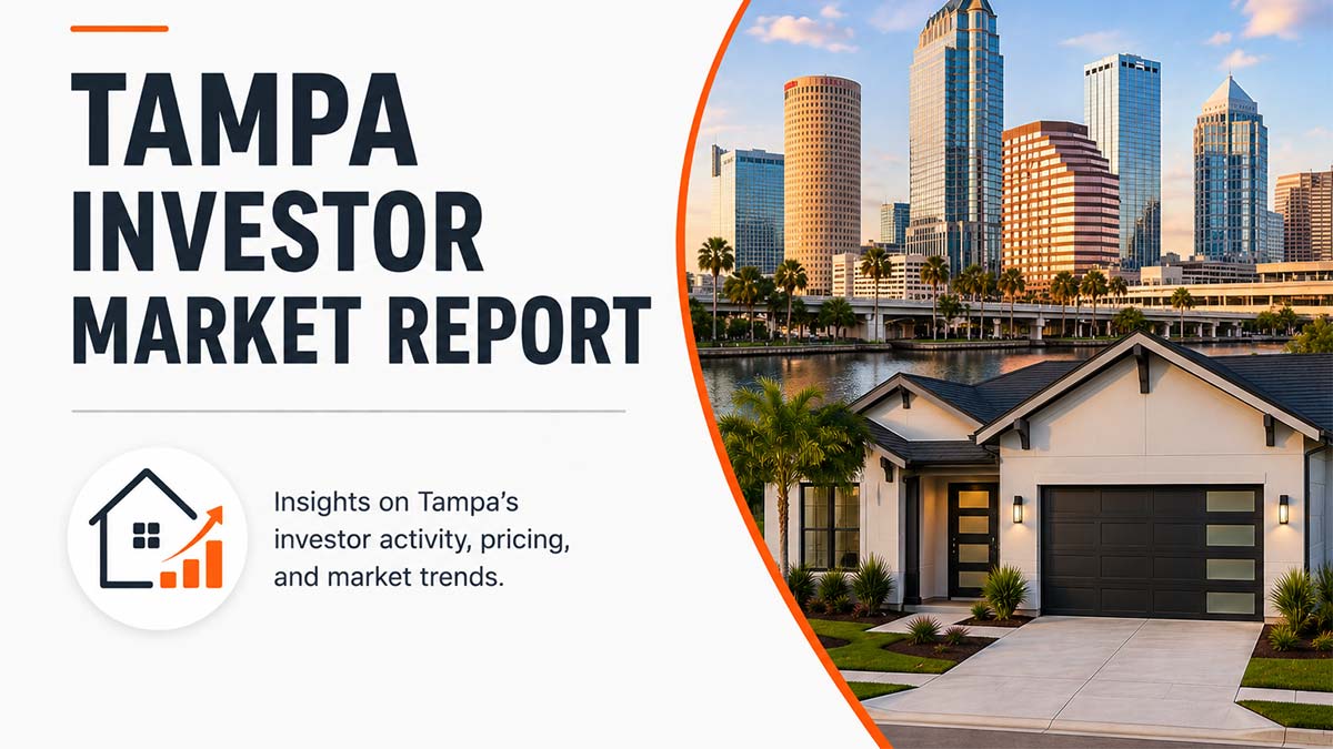 Tampa housing market investor report