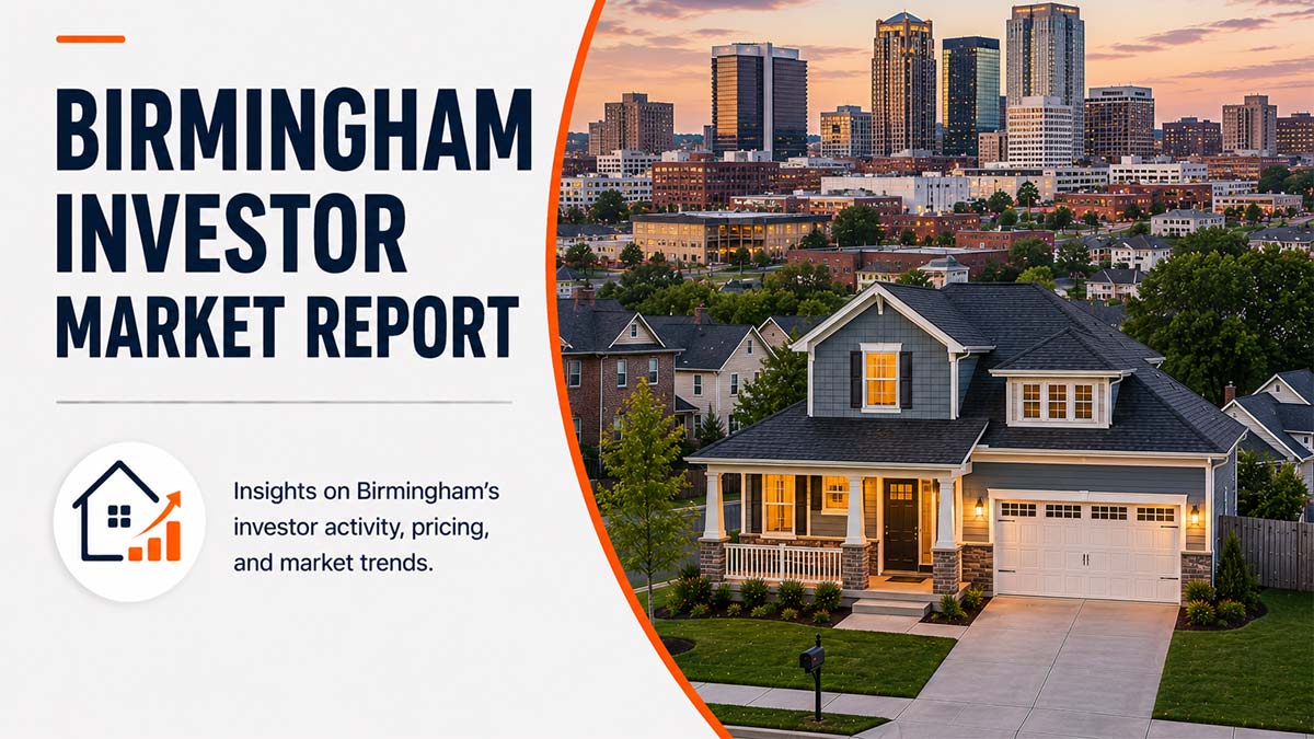 Birmingham Investor Market Report: Q1–Q2 2026 Data