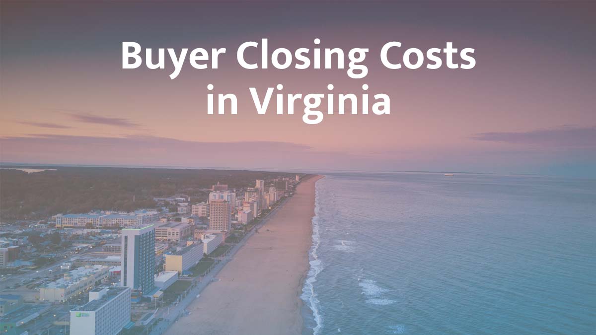 Buyer closing cost in Virginia